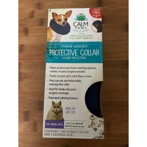 NEW Calm Paws Inflatable Protective Collar X-Small XS Puppy Dog Cat Kitten Box